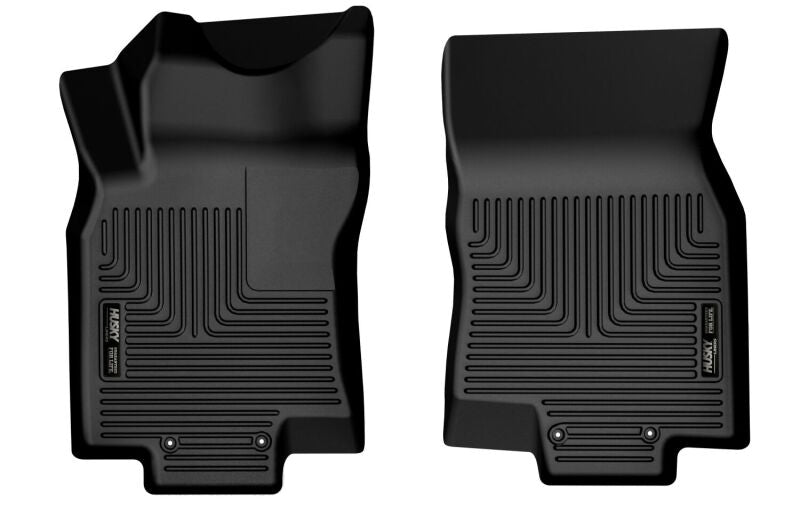 Husky Liners 17-22 Nissan Rogue Sport WeatherBeater Front Floor Liner - Black