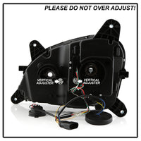 Spyder 13-19 Peterbilt 579 Passenger Side Projector Headlights - Black (PRO-YD-PB57914-SEQ-R-BK)