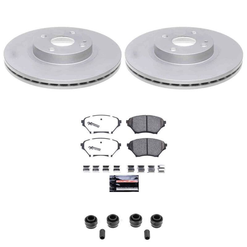 Power Stop 01-05 Mazda Miata Front Z26 Coated Brake Kit