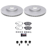 Power Stop 01-05 Mazda Miata Front Z26 Coated Brake Kit