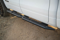 DV8 Offroad 19-25 RAM 1500 Crew Cab OE Plus Side Steps - Black Steel