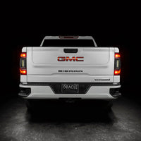 Oracle 19-23 GMC Sierra Black Series Flush Style LED Tail Lights - Factory Halogen