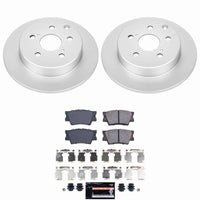 Power Stop 10-12 Lexus HS250h Rear Z23 Coated Brake Kit