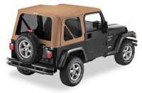 Bestop 97-02 Jeep Wrangler TJ Replace A-Top (Spice Sailcloth Tinted Windows No Door Skins )