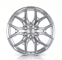 Vossen HF6-4 - 20x9 - 8x165.1 - ET0 - Super Deep Face - 125.1 - Silver Polished Wheel