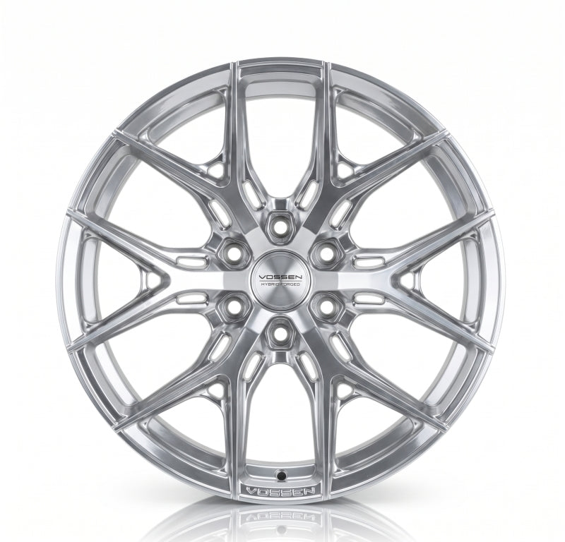 Vossen HF6-4 22x12 - 8x170 - ET-44 - Ultra Deep - 125.1 - Silver Polished Wheel