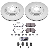 Power Stop 98-02 Subaru Forester Front Z26 Coated Brake Kit