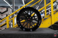 Vossen Forged GEN-01 - 3pc - 21x10.5 - ET18 - 5x132 - 66.56 - Satin Blk Ctr / Gloss Blk Outer