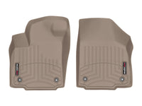 WeatherTech 2023 Ford SuperDuty SuperCab (1st Row Console/Bench Carpeted) 1st Row FloorLiner - Tan