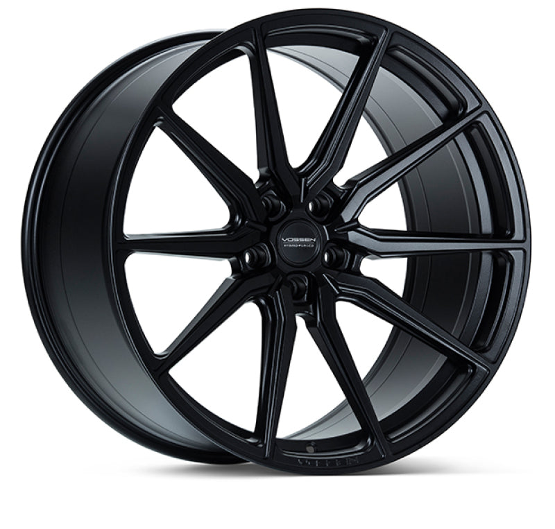 Vossen HF3 - 19x9 / ET15 / 5x120 / 72.56 - Deep  - SATIN BLACK