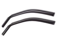 WeatherTech 24-26 Hyundai Santa Fe/Santa Fe Hybrid Front Side Window Deflectors Front - Dark Tint