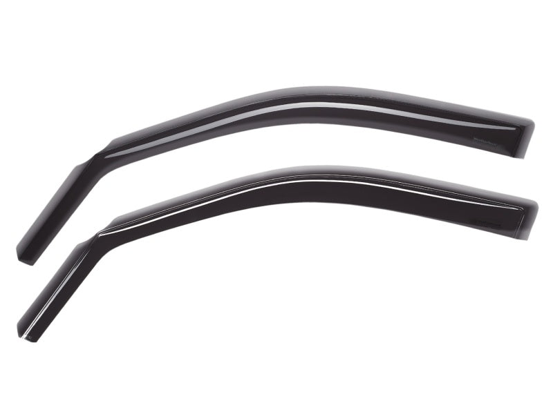 WeatherTech 10-14 Subaru Legacy/Outback Front Side Window Deflectors - Matte Black