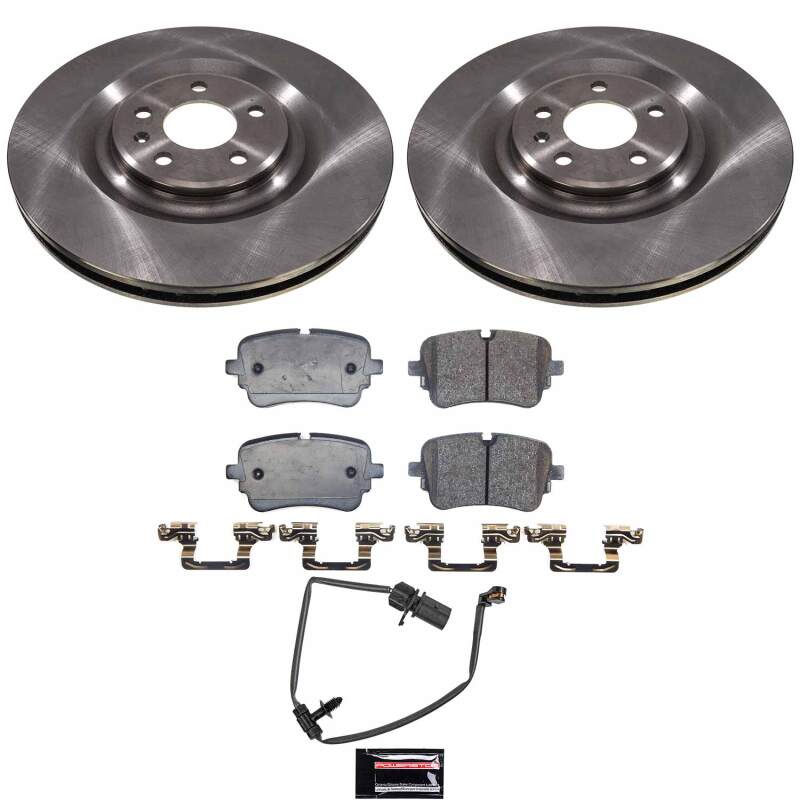 Power Stop 20-21 Audi A8 Quattro Rear Autospecialty Brake Kit