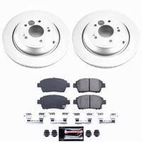 Power Stop 12-15 Scion iQ Front Z23 Coated Brake Kit