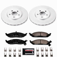 Power Stop 95-00 Chrysler Cirrus Front Z23 Coated Brake Kit