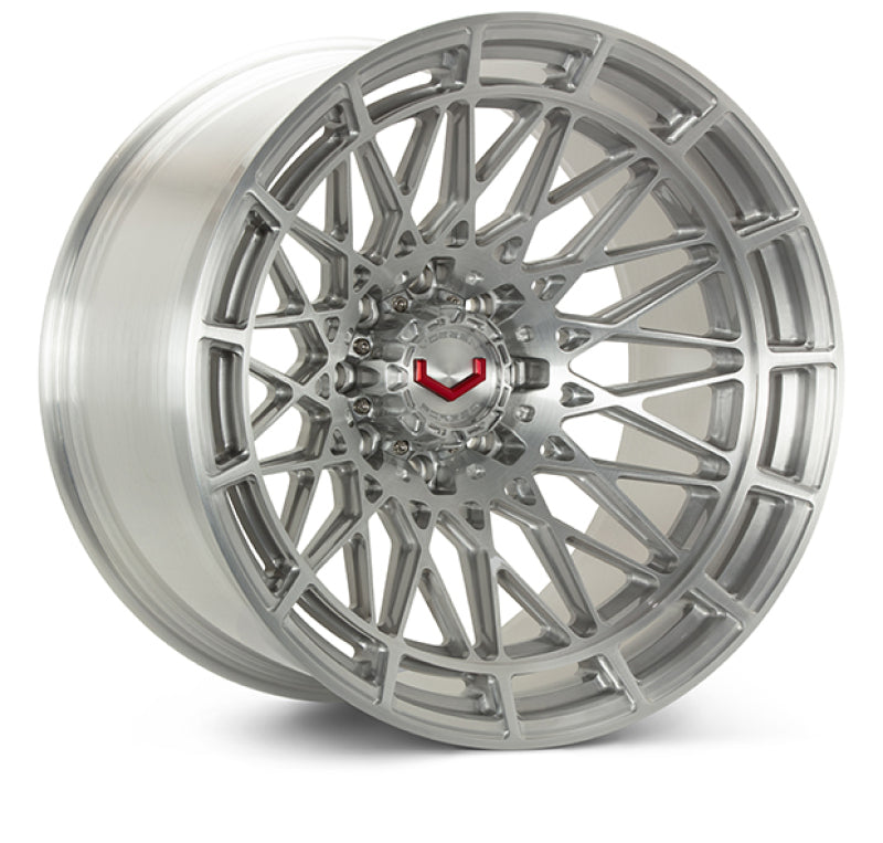 Vossen LCX-03 24x14 - 8x180 - ET75 - Mega Deep - 124.3 - Brushed Gloss Clear Wheel
