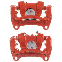 Power Stop 17-22 GMC Acadia Rear Red Caliper w/Bracket (Pair)