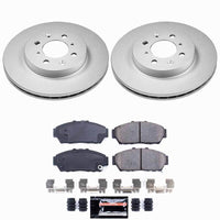Power Stop 94-01 Acura Integra Front Z23 Coated Brake Kit