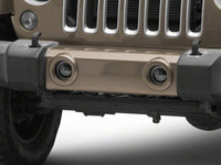 Raxiom 07-18 Jeep Wrangler JK V2 LED Switchback Fog Lights with Amber Turn Signal and Halo Rings