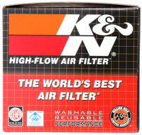 K&N Filter Universal Rubber Filter Oval Tapered 4in Base O/S L x 3.5in Top O/S L x 2.75in H
