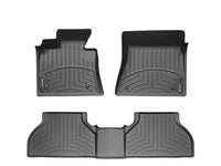 WeatherTech 11+ Porsche Cayenne Front and Rear FloorLiners - Black