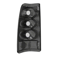 Raxiom 99-02 Chevrolet Silverado 1500 Fleetside Axial Series Tail Lights- Chrome - Red/Clear Lens