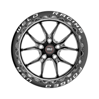 Weld RT-S S85 17x11 / 5x115 BP / 6.2 BS Black Wheel (Med Pad) - Single Beadlock 3.18 ID