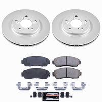 Power Stop 05-10 Honda Odyssey Front Z23 Coated Brake Kit
