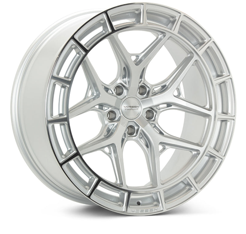 Vossen HFX-1 22x9 - 5x112 - ET32 - Flat - 66.5 - Silver Polished Wheel