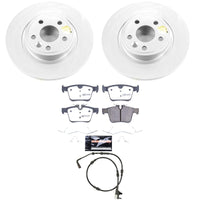 Power Stop 18-19 Jaguar E-Pace Rear Z36 Coated Truck & Tow Brake Kit