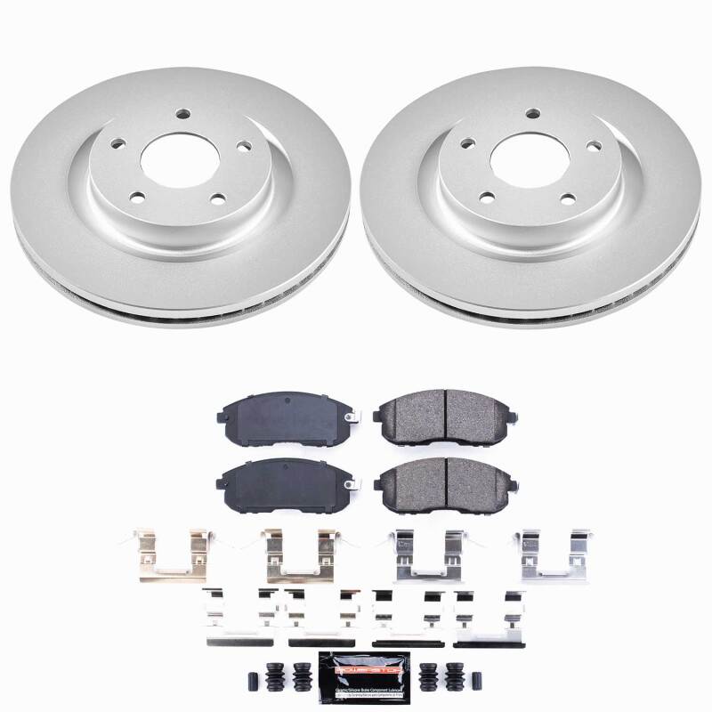 Power Stop 07-13 Nissan Altima Front Z23 Coated Brake Kit