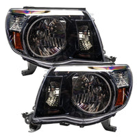 Oracle 05-11 Toyota Tacoma SMD HL - Black - ColorSHIFT w/ BC1 Controller
