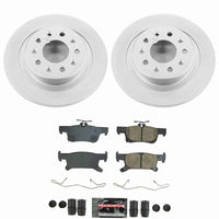 Power Stop 17-18 Buick Envision Rear Z23 Coated Brake Kit