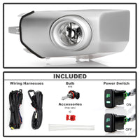 Spyder 07-14 Toyota FJ Cruiser OEM Style Fog Lights w/ Switch - Clear F-TFJ07-C