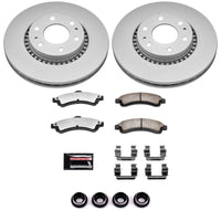 Power Stop 04-05 Buick Rainier Front Z36 Coated Truck & Tow Brake Kit