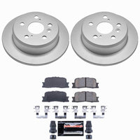 Power Stop 02-03 Lexus ES300 Rear Z23 Coated Brake Kit
