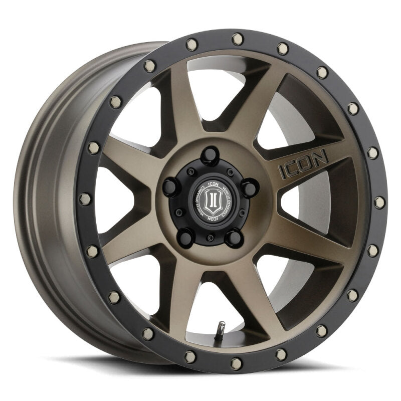 ICON Rebound 17x8.5 / 5x4.5 / 0mm / 4.75in BS Bronze Wheel