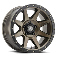 ICON Rebound 17x8.5 / 5x4.5 / 0mm / 4.75in BS Bronze Wheel
