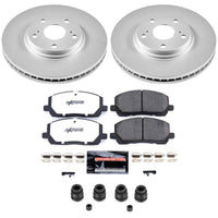 Power Stop 01-07 Toyota Highlander Front Z36 Coated Truck & Tow Brake Kit