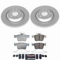 Power Stop 21-25 Volkswagen Atlas Rear Z23 Coated Brake Kit