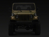 Raxiom 97-06 Jeep Wrangler TJ Axial Series LED Sequential Cornering Lights- Clear