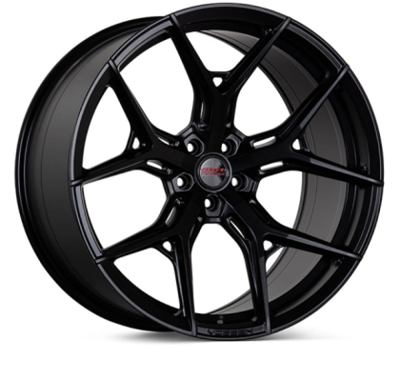 Vossen HF5 20X10 - 5X120 - ET23 - DEEP - 67.00 - SB - Satin Black Wheel