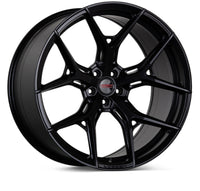 Vossen HF5 20X10 - 5X120 - ET23 - DEEP - 67.00 - SB - Satin Black Wheel