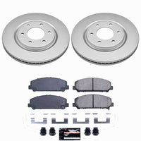 Power Stop 11-13 Infiniti QX56 Front Z23 Coated Brake Kit