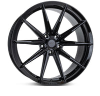 Vossen HFX2 - 22x11 - ET50 - 5x130 - 71.6 - DEEP - GB - Gloss Black Wheel