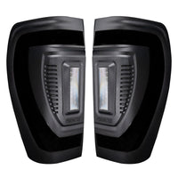Oracle 19-23 GMC Sierra Black Series Flush Style LED Tail Lights - Factory Halogen