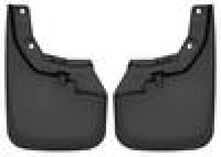 Husky Liners 16-22 Toyota Tacoma w/ OE Fender Flares Custom Molded Front Mud Guards - Black