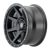 ICON Rebound 17x8.5 5x4.5 0mm Offset 4.75in BS 71.5mm Bore Satin Black Wheel