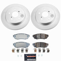 Power Stop 24-26 Toyota Corolla Cross Rear Z23 Coated Brake Kit