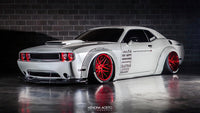 Oracle 08-14 Dodge Challenger LED Projector Headlight Halo Kit - Red
